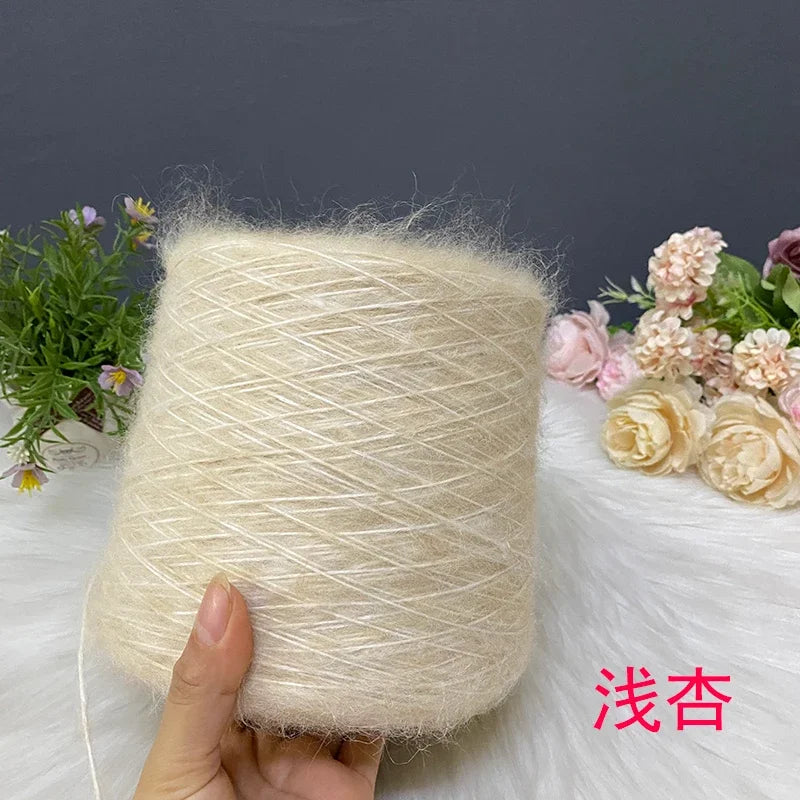 500G/PC Mohair Yarn High Quality Super Soft And Warm Baby Wool Crochet Yarn Anti-Pilling For Hand Knitting Scarves Sweaters Hats