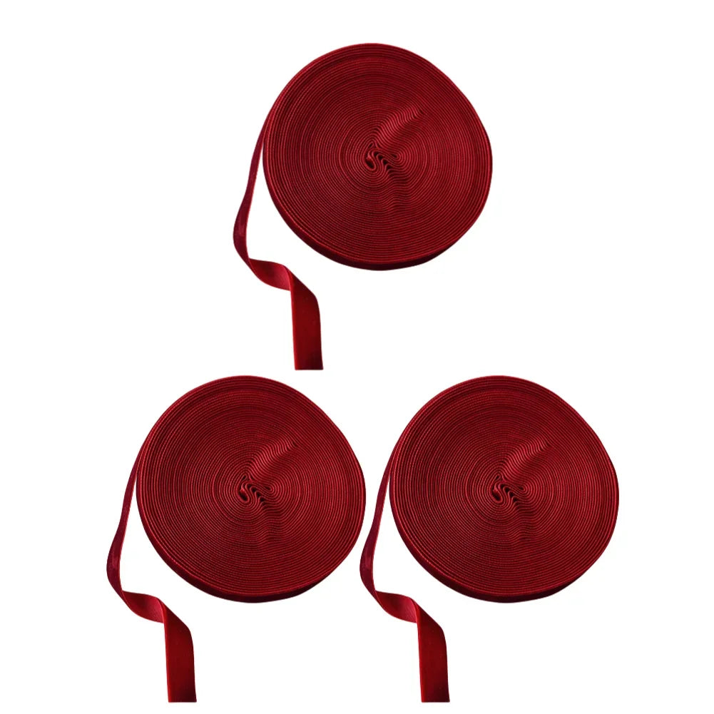 1/1.5/2.5cm Velvet Ribbon For Handmade Bow Making
