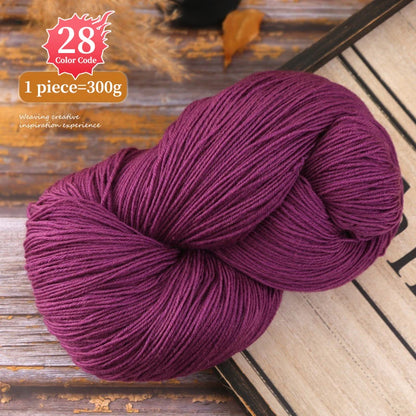 300g Alpaca Wool Yarn in Multiple Optional Colors Used for Knitting Fashionable Sweaters Scarves Gloves Hats Coats