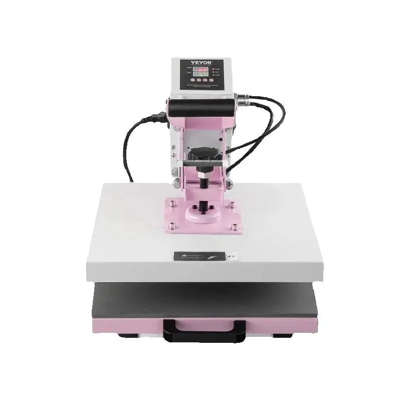 SucceBuy Heat Press 15 x 15 in Slide Out Heat Transfer Machine Fast Even Heating 2-Layer Insulation Cotton