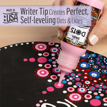 FolkArt Dots Acrylic Craft Paint Set, 6 Piece