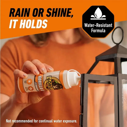 Crystal Clear Glue: All-Purpose, Water Resistant 5.75oz