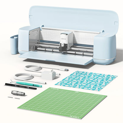 LOKLiK 5 in 1 Vinyl Cutting Machine Smart Cutting Machine Compatible with iOS Android Windows Mac Cuts 100+ Materials