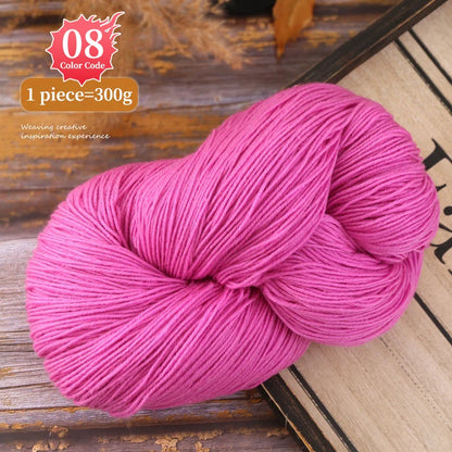 300g Alpaca Wool Yarn in Multiple Optional Colors Used for Knitting Fashionable Sweaters Scarves Gloves Hats Coats
