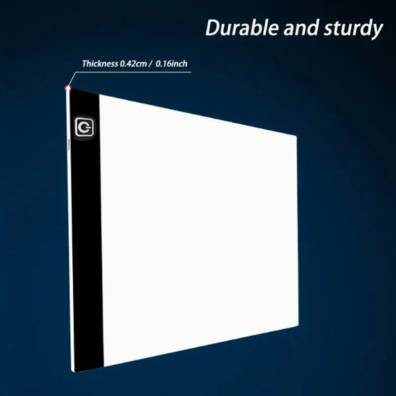 Led Drawing Copy Pad 3 Level Dimmable Board Table Animation Painting Adjustable Light Notepad
