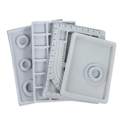 Flocked Bead Board For Bracelet Necklace Tray Beading Measuring Tools
