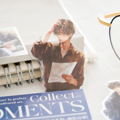 Mr Paper 120pcs/bag INS handsome high school boy teenage theme Stickers
