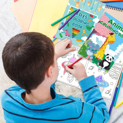 48Pack Small Coloring Books for Kids Ages 4-8, 8-12, Ages 2-4