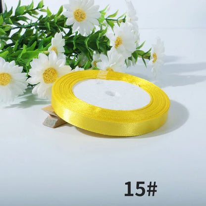 20mm 25yards per roll Silk Satin Ribbons