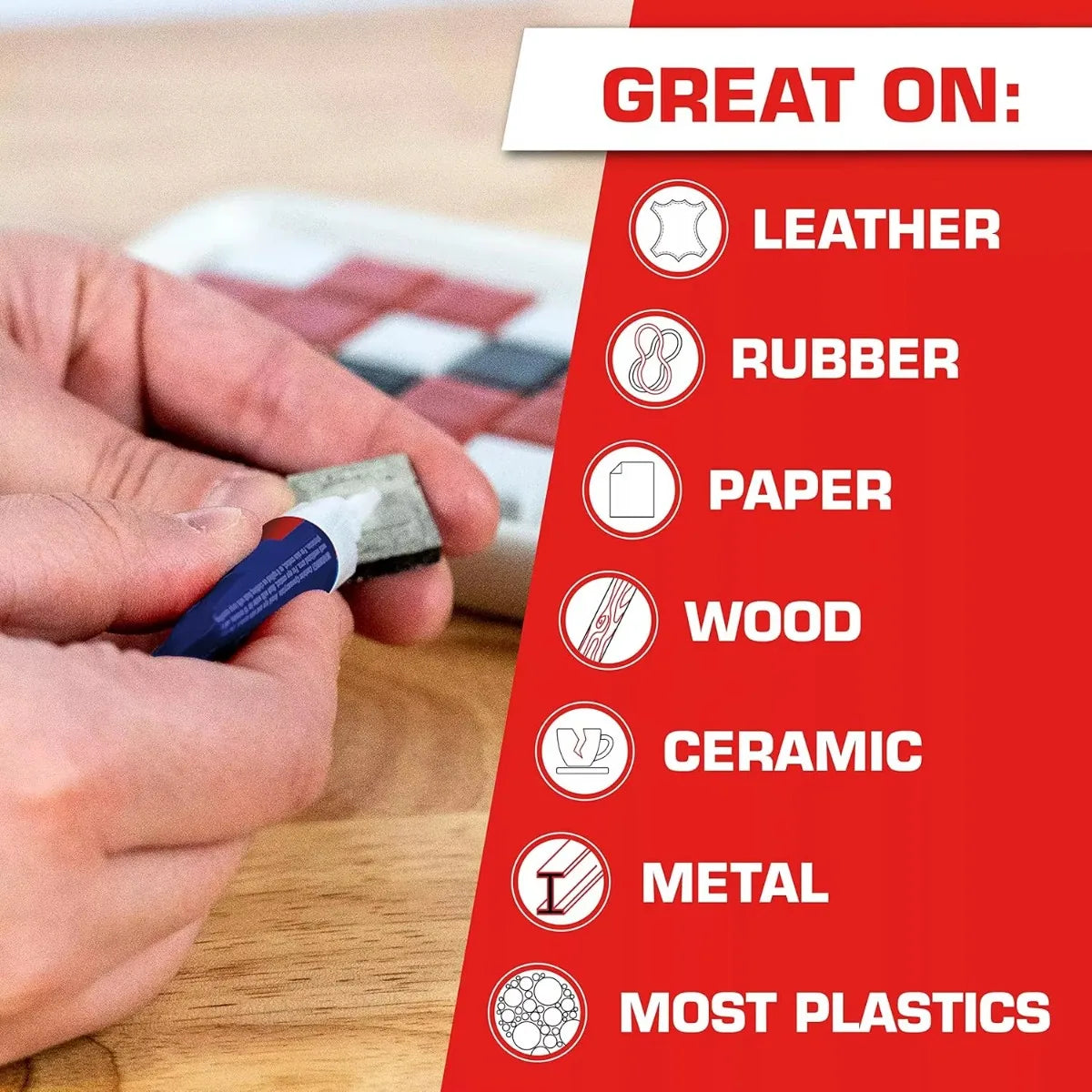 Loctite Super Glue Liquid, Clear, 0.07 fl oz Tube, 2 Pack