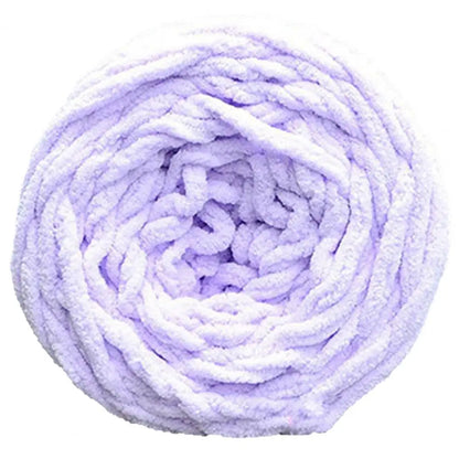 40m Knitting Yarn Soft DIY Crochet Yarn Solid Color Chunky
