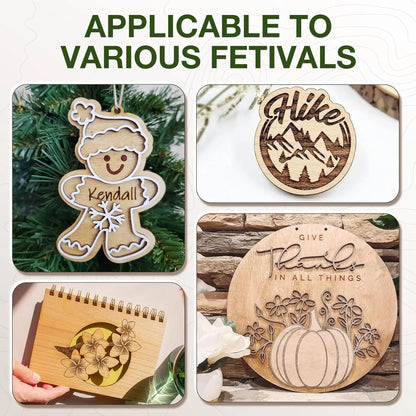 Robotime 12-Pack 3mm Basswood 12 x 12 x 1/8 Inch Craft Wood A/A Grade Sheets Plywood for Laser Cutting