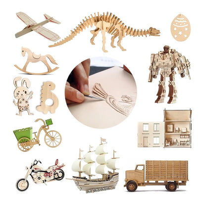 10pcs 300*300mm Plywood for Laser Engraving Cutting Wood Sheets