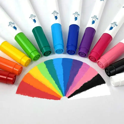 Hello Hobby Detail Acrylic Paint Markers, 12 Count