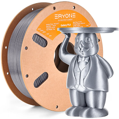 Eryone 1KG Galaxy PLA Glitter Color Premium Filament 3D Print, Multicolor Available, Sparkle Shining
