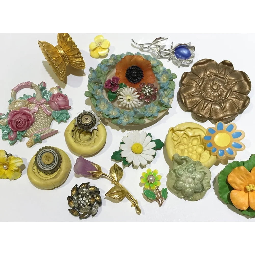 Amazing Mold Putty Food Grade Silicone Resin Plaster Clay Wax Chocolate Soap Quick Cure Details Capture 2/3 lb Kit