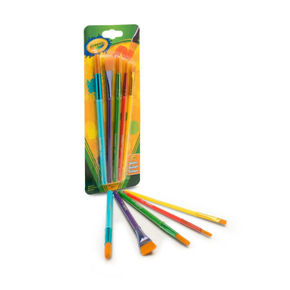 (3 pack) Crayola Paintbrush Set, 5 Paint Brush Styles