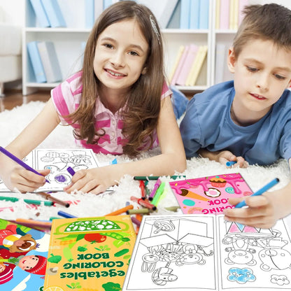48Pack Small Coloring Books for Kids Ages 4-8, 8-12, Ages 2-4