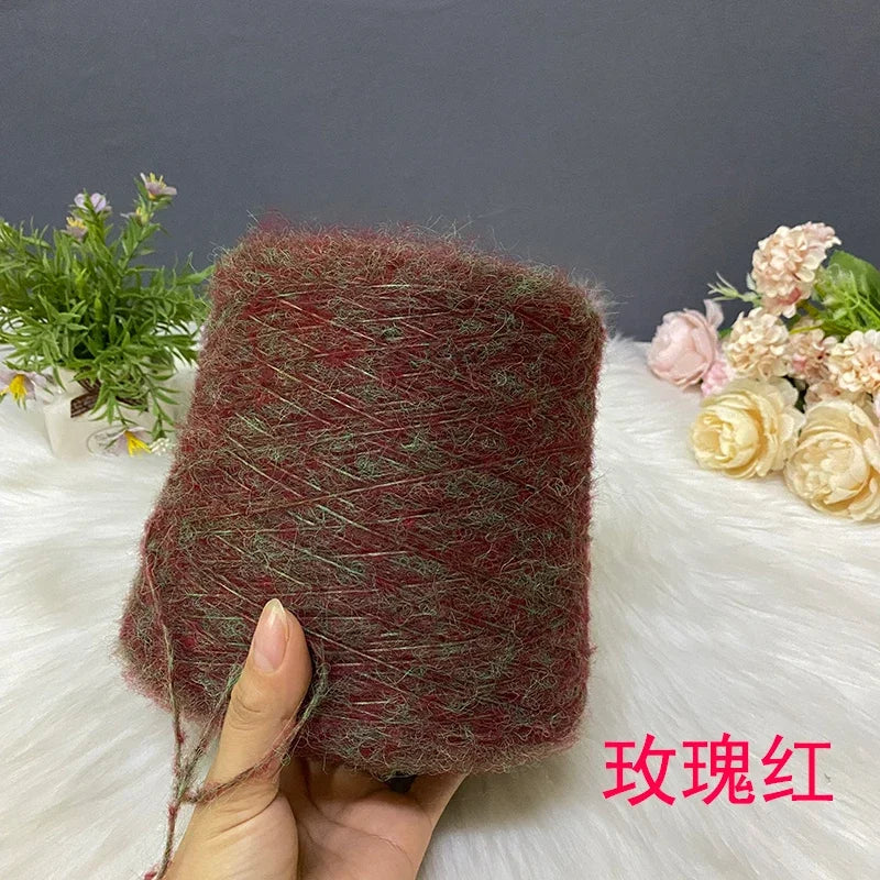 500G/PC Mohair Yarn High Quality Super Soft And Warm Baby Wool Crochet Yarn Anti-Pilling For Hand Knitting Scarves Sweaters Hats