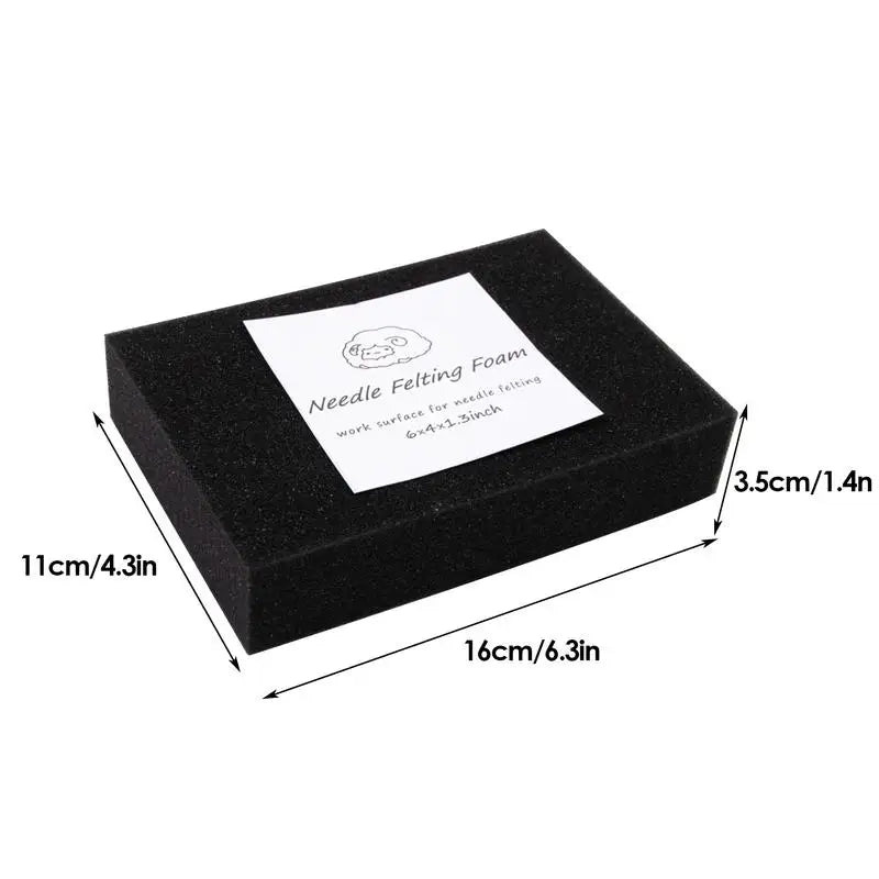 Wool Felt Workplace Mat Foam Needle Felting Poked Pad Sewing Accessories Tools