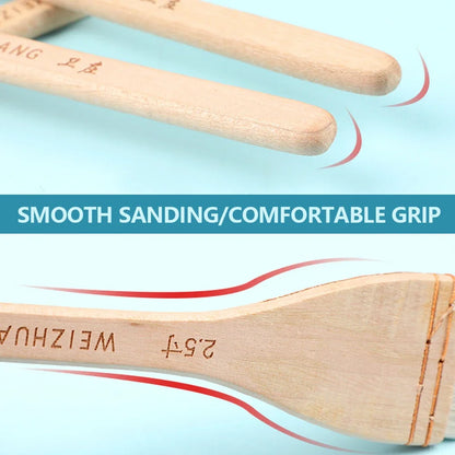 Wooden Handle Goat Hair Paint Brushes Smooth Sanding for Wall 10 Sizes Watercolor Acrylic Oil