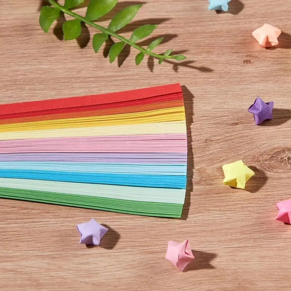 540 Sheets Origami Paper Stars DIY Hand Crafts Origami Lucky Star Paper Folding Origami Star Paper Strips