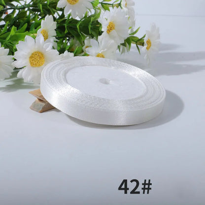 20mm 25yards per roll Silk Satin Ribbons