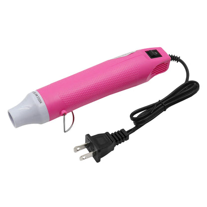 300W Hot Air Gun Portable Mini Heater for DIY Craft Embossing Shrink Wrapping PVC Multi-Function Handheld