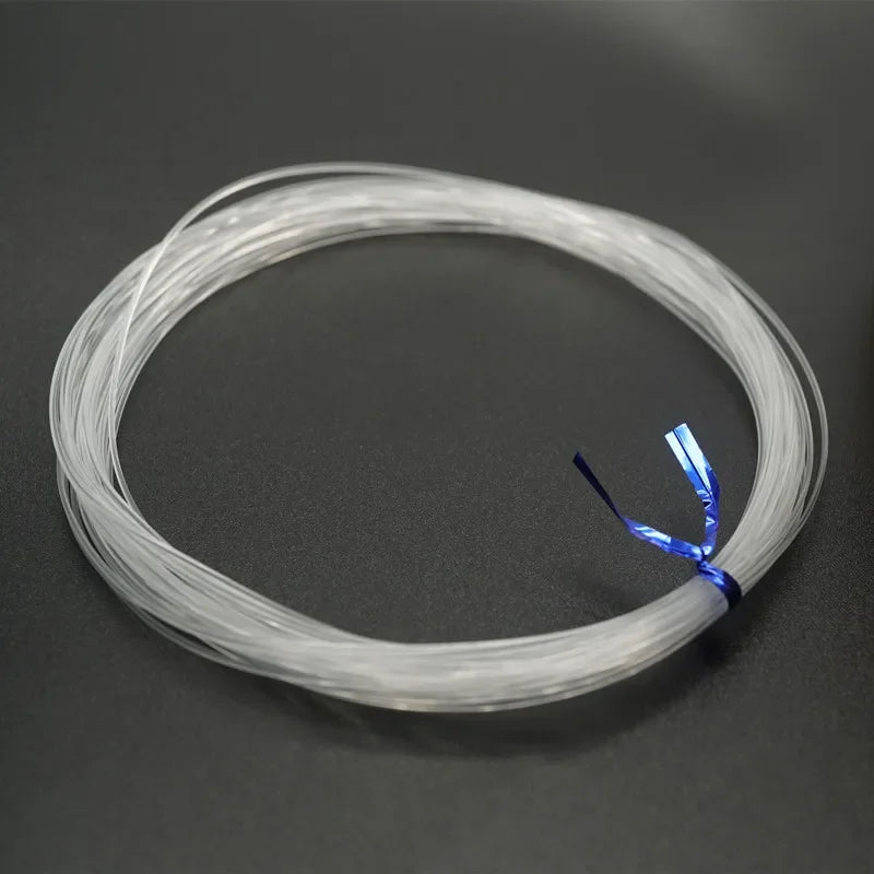 0.4 0.5 0.6 0.7 0.8 1mm Dia Crystal Nylon Thread Transparent Non-elastic Fishing Line Beading Cord For DIY Jewelry Finding HK197