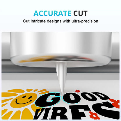 LOKLiK 5 in 1 Vinyl Cutting Machine Smart Cutting Machine Compatible with iOS Android Windows Mac Cuts 100+ Materials