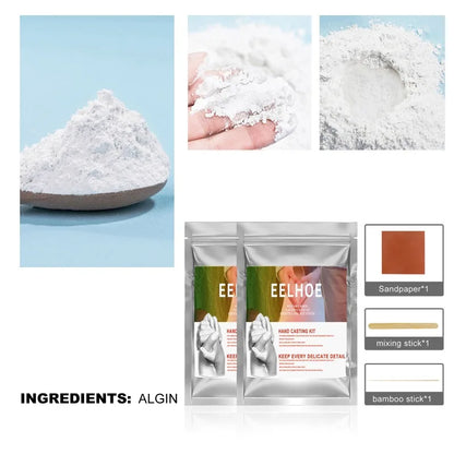 Couple hand model cloning powder, baby three-dimensional hand and foot model