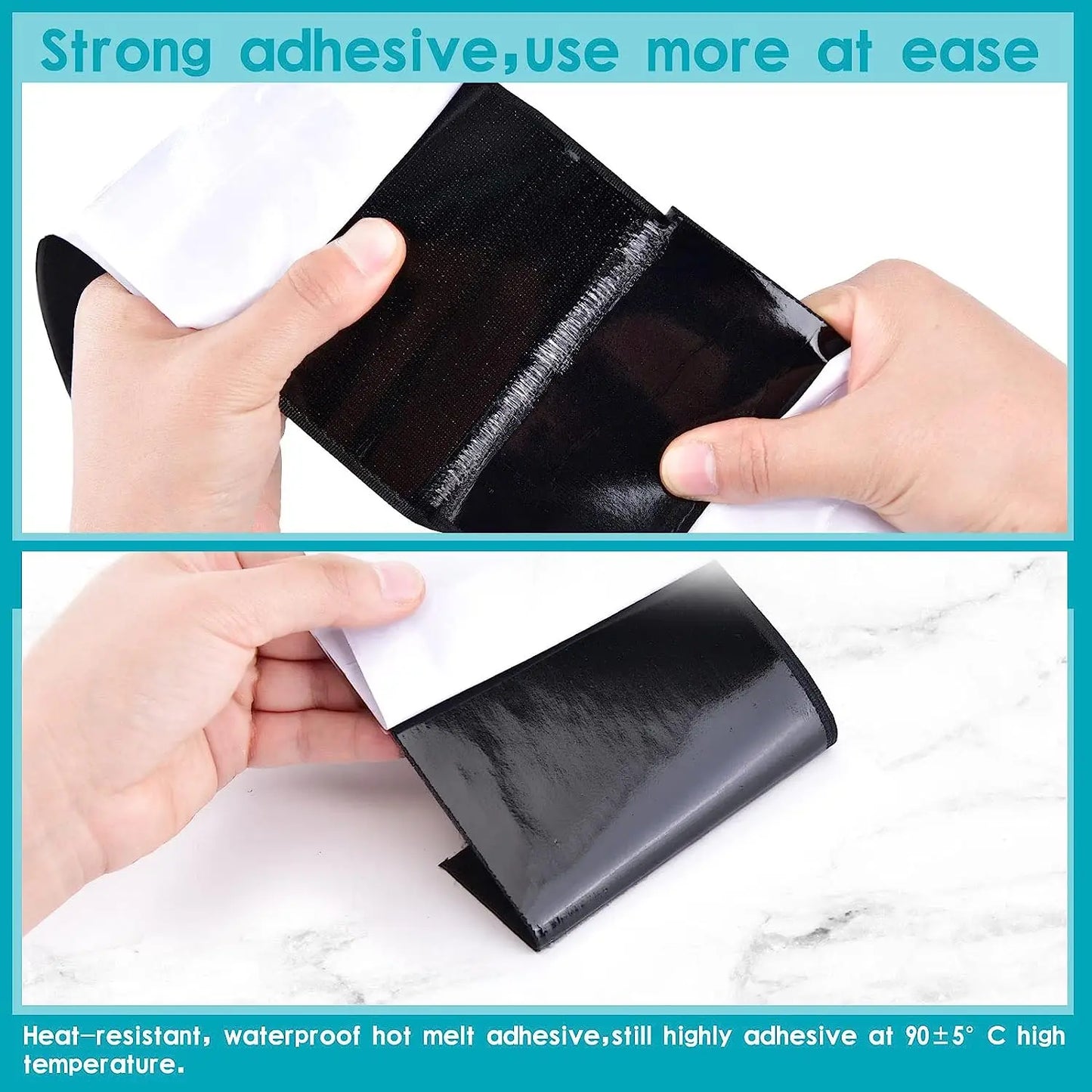 50mm Strong Self-Adhesive Nylon Sticker Velcro Strip 1/3/5meters