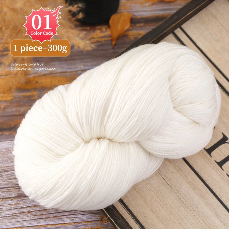 300g Alpaca Wool Yarn in Multiple Optional Colors Used for Knitting Fashionable Sweaters Scarves Gloves Hats Coats
