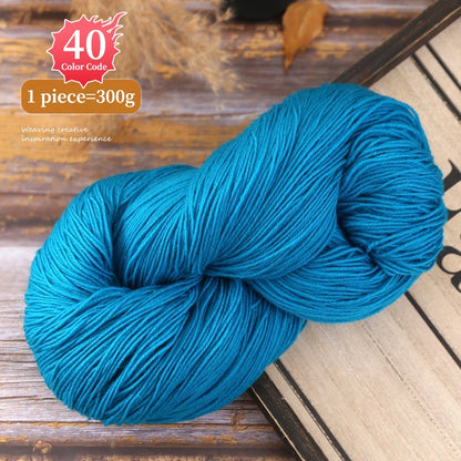 300g Alpaca Wool Yarn in Multiple Optional Colors Used for Knitting Fashionable Sweaters Scarves Gloves Hats Coats