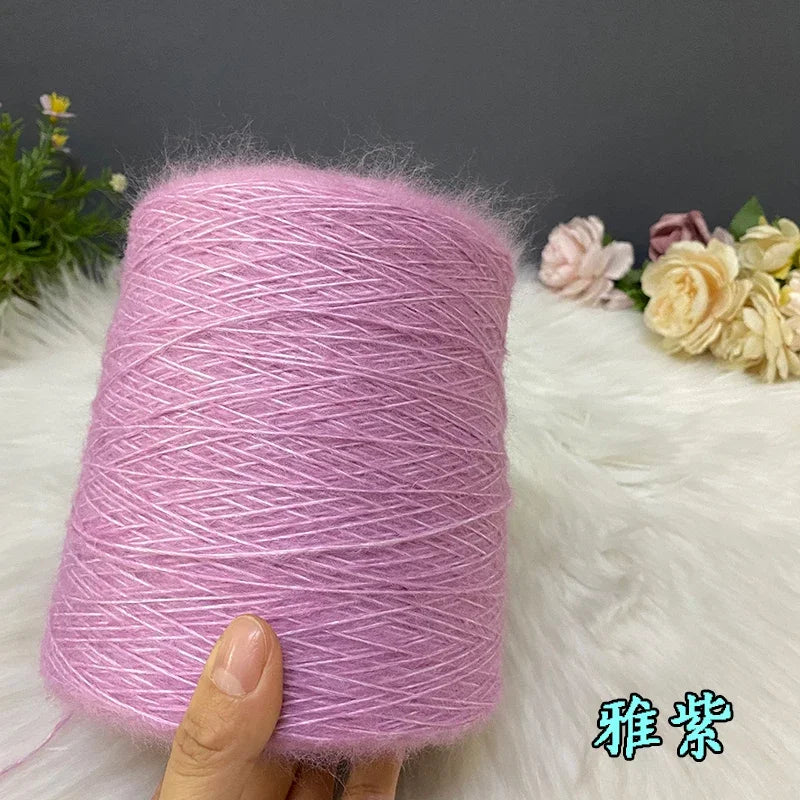 500G/PC Mohair Yarn High Quality Super Soft And Warm Baby Wool Crochet Yarn Anti-Pilling For Hand Knitting Scarves Sweaters Hats