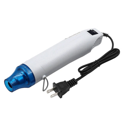 300W Hot Air Gun Portable Mini Heater for DIY Craft Embossing Shrink Wrapping PVC Multi-Function Handheld