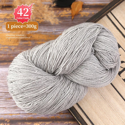 300g Alpaca Wool Yarn in Multiple Optional Colors Used for Knitting Fashionable Sweaters Scarves Gloves Hats Coats