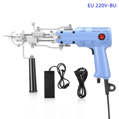 Upgraded 2 In 1 Electric Tufting Rug Gun With Adjustable Cut And Loop Pile Carpet Weaving Machine