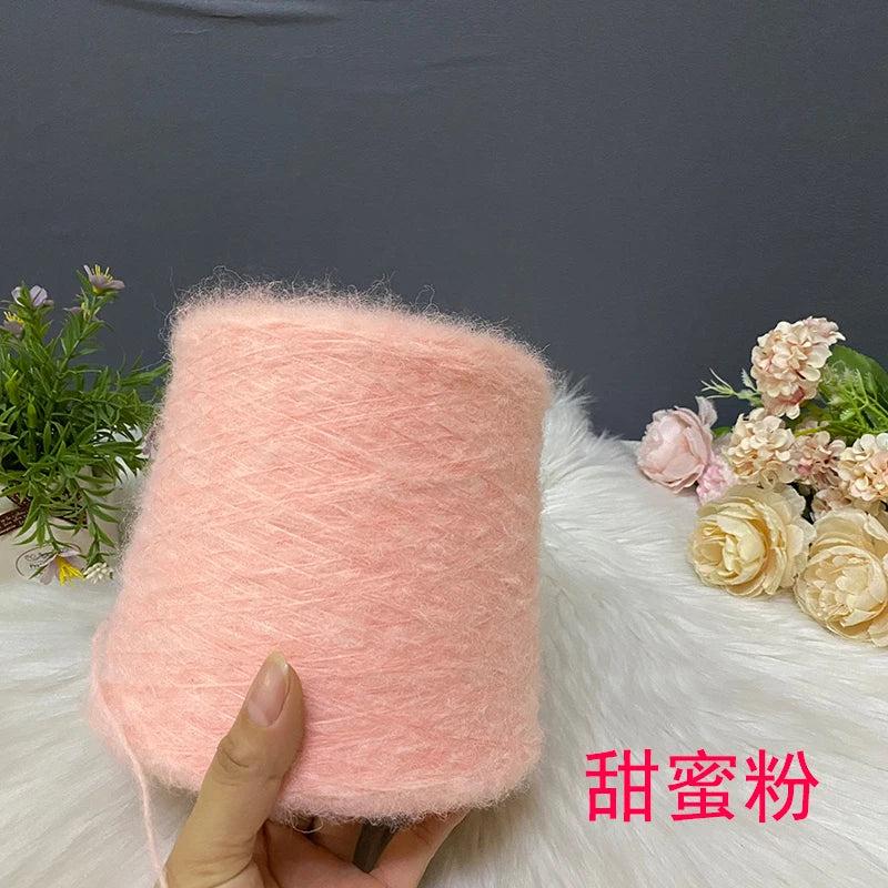 500G/PC Mohair Yarn High Quality Super Soft And Warm Baby Wool Crochet Yarn Anti-Pilling For Hand Knitting Scarves Sweaters Hats
