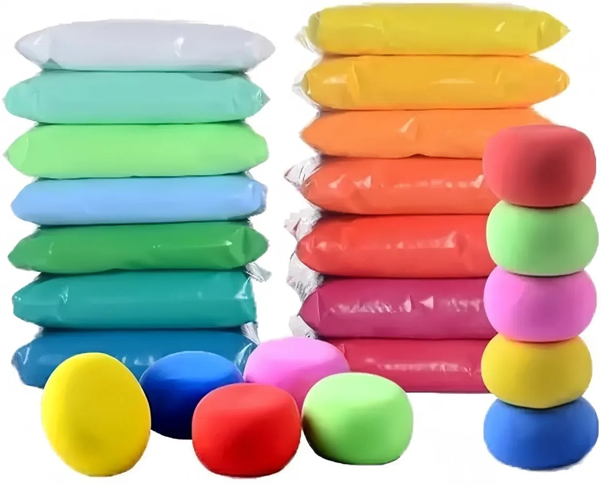 Children Ultra Light Clay DIY Set 36 Colors Super Soft Air Dry Modeling Clay