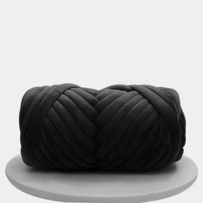 Soft Velvet Giant Arm Knitting Chunky Tube Yarn 250g