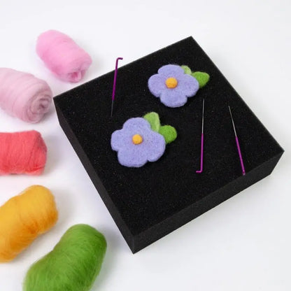 Wool Felt Workplace Mat Foam Needle Felting Poked Pad Sewing Accessories Tools