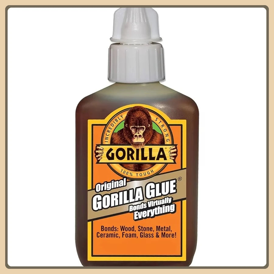 2oz Waterproof Polyurethane Glue, Industrial Strength Adhesive for Wood Metal Ceramic Repair