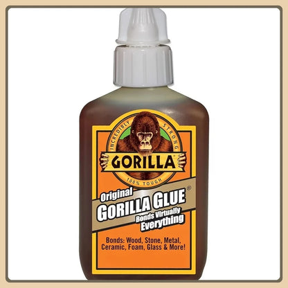 2oz Waterproof Polyurethane Glue, Industrial Strength Adhesive for Wood Metal Ceramic Repair