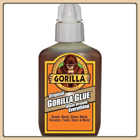 2oz Waterproof Polyurethane Glue, Industrial Strength Adhesive for Wood Metal Ceramic Repair