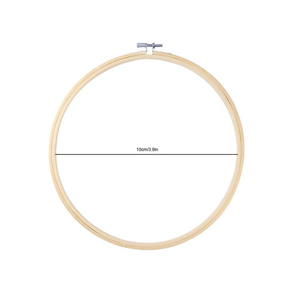 High Quality Beech Wood Embroidery Hoop Circle Rings Holder