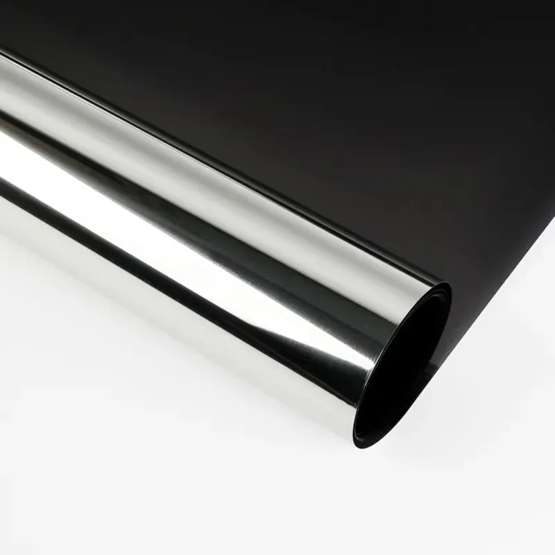 1-4 Meter Length Mirror Window Film Daytime Privacy One Way Vision Self Adhesive Solar Protection Tint