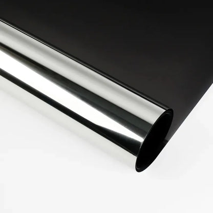 1-4 Meter Length Mirror Window Film Daytime Privacy One Way Vision Self Adhesive Solar Protection Tint