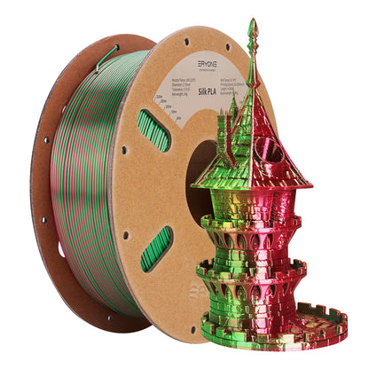 ERYONE Dual Color Series Silk PLA And Matte PLA 1KG 1.75mm Diameter High Quality Filament For FDM 3D Printing