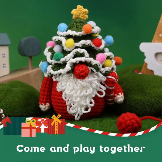 Crocheting Kit for Beginners Christmas Tree